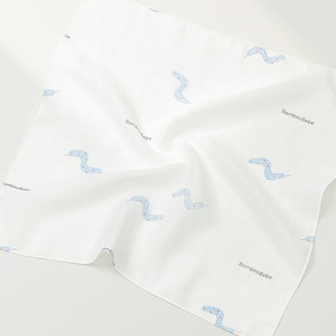 밤부베베 시그니처 거즈 손수건 부드러운 배얌이 (6장)