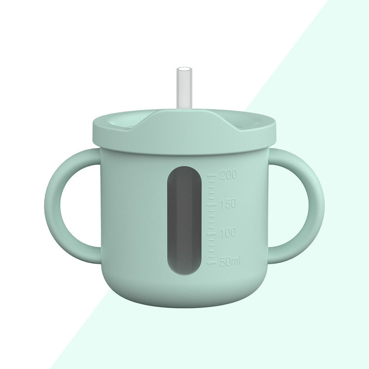 실리콘 멀티컵 빨대컵