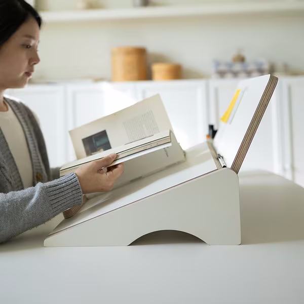 플레이블 2단 BOOK UP 바른 독서대 오리지널 L