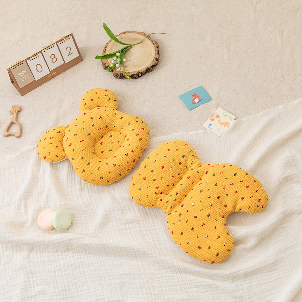 에시앙 범보의자 와플베어 2종세트(베개+라이너)