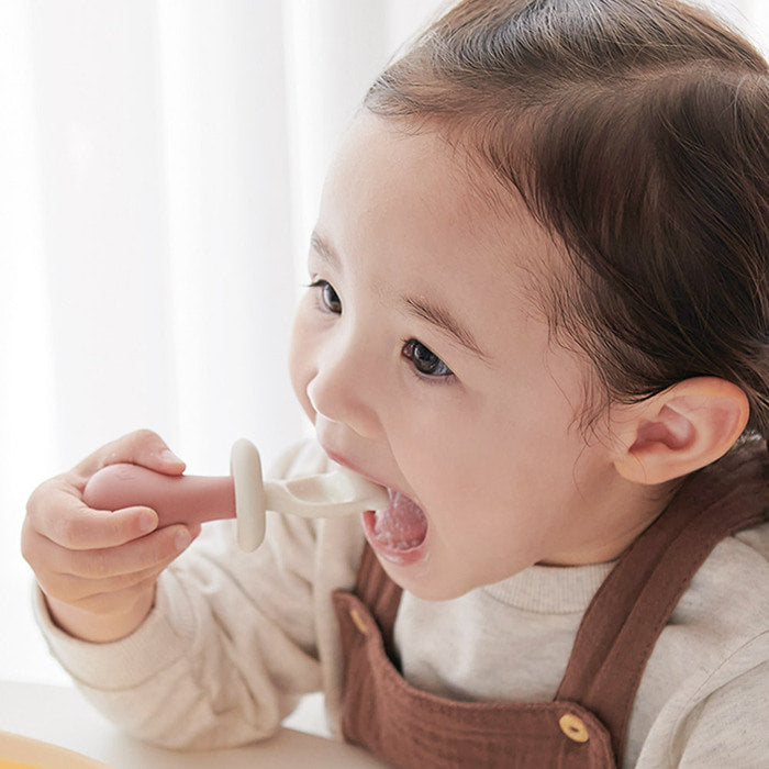 퍼기 버섯 자기주도 이유식 스푼포크 (케이스 포함)