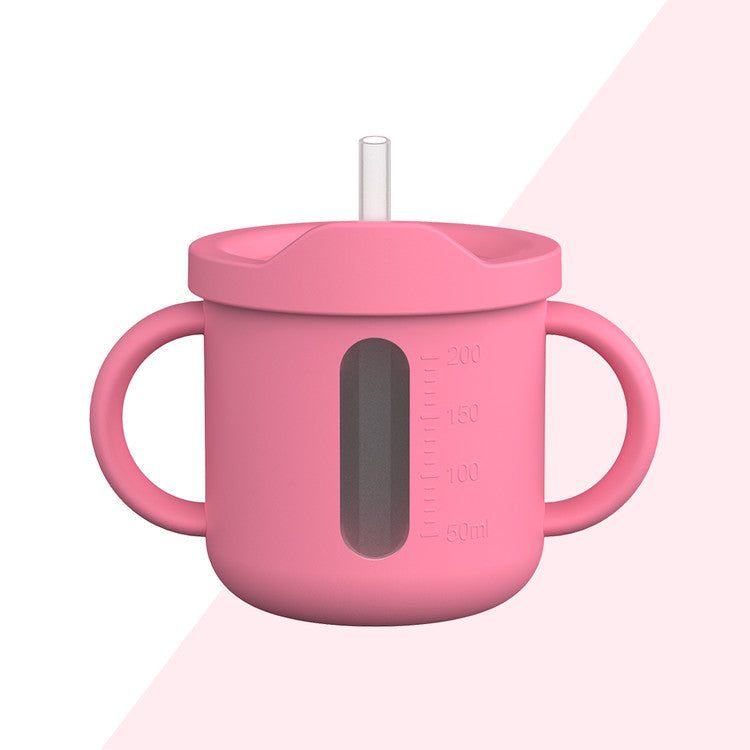 실리콘 멀티컵 빨대컵