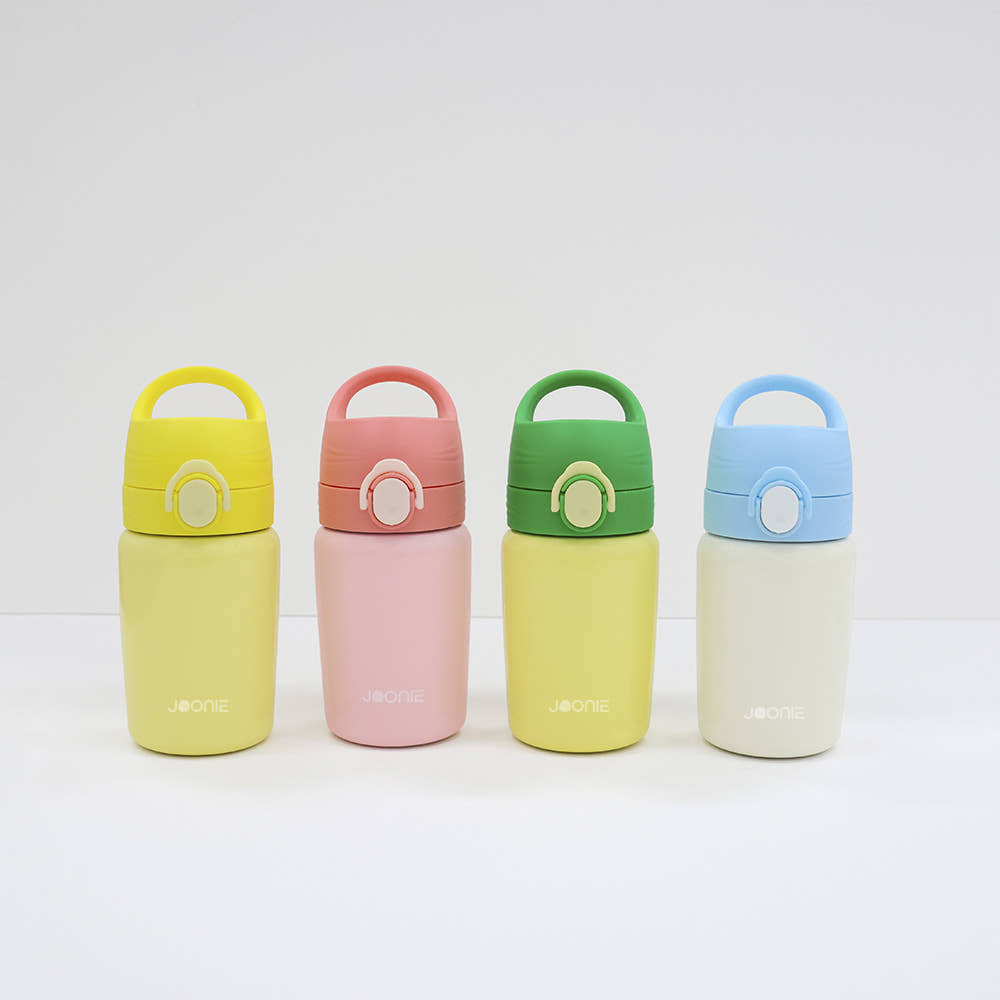 주니 입모아컵 원터치 스테인리스 텀블러 240ml