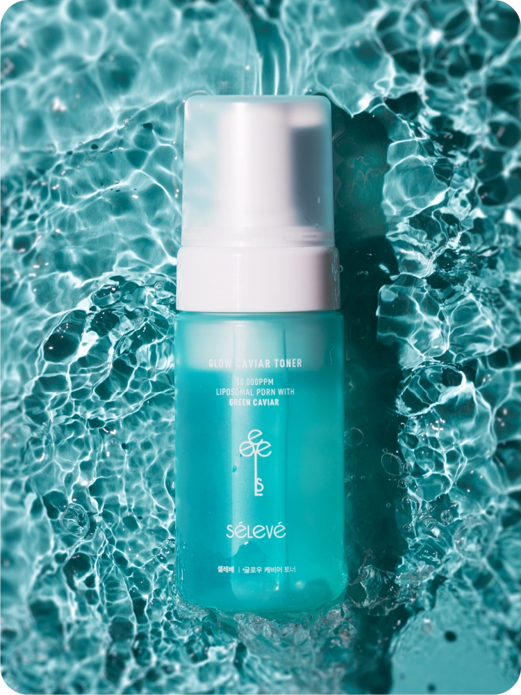 셀레베 Glow Caviar Bubble Toner