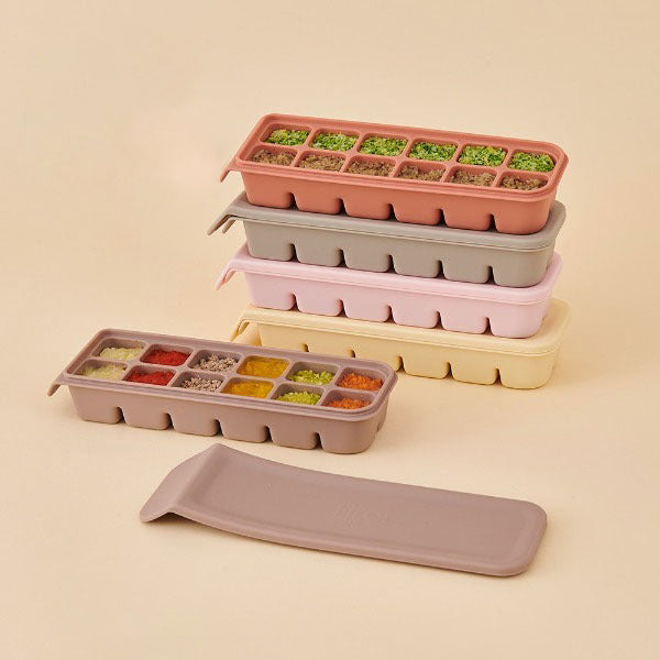 퍼기 이중밀폐 이유식큐브 1P (4구/6구/12구)