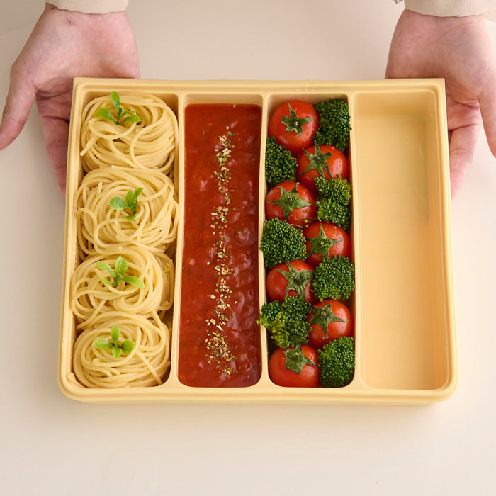 퍼기 이중 밀폐 큐브 다담아 보관용기