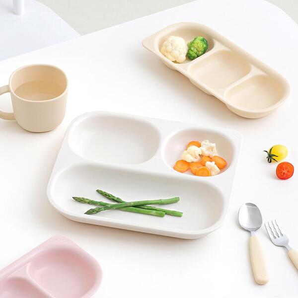 탁가온 네모 에코젠 3구 깊은 식판