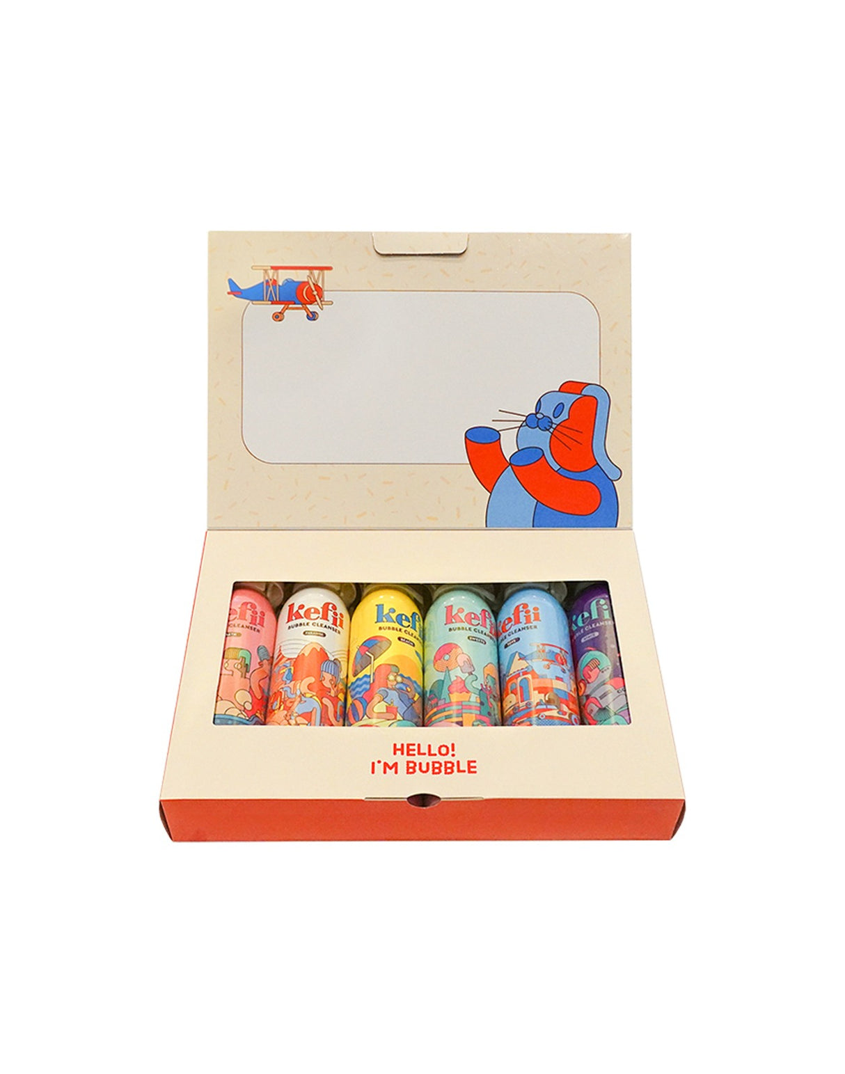 케피 버블클렌저 6종 선물세트