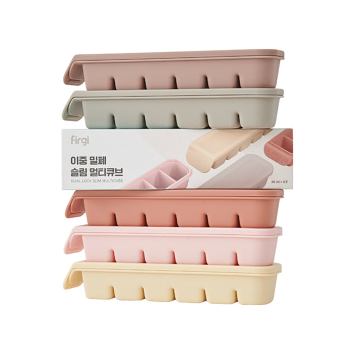 퍼기 이중밀폐 이유식큐브 1P (4구/6구/12구)