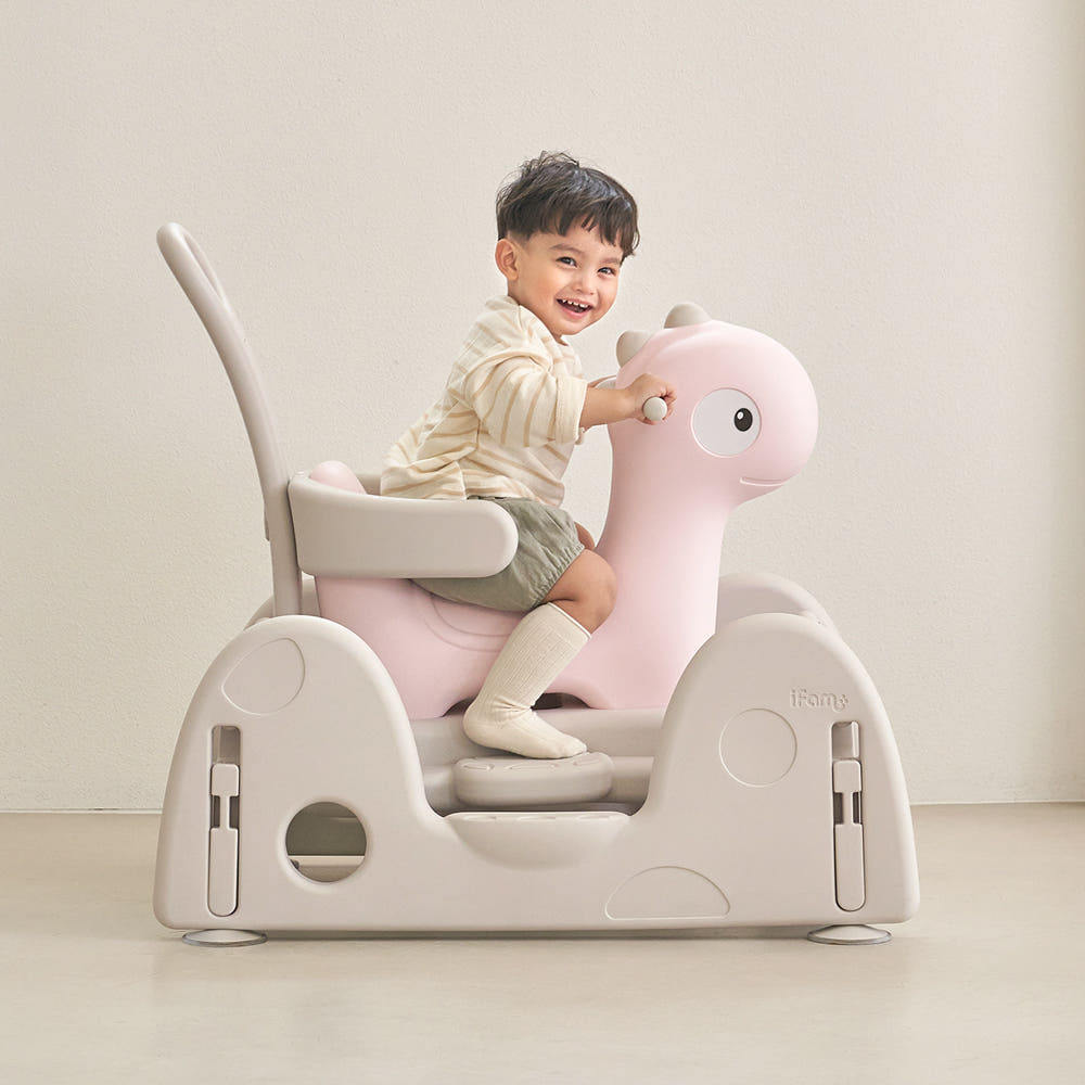 파미 공룡 무소음 붕붕카 스프링카 세트