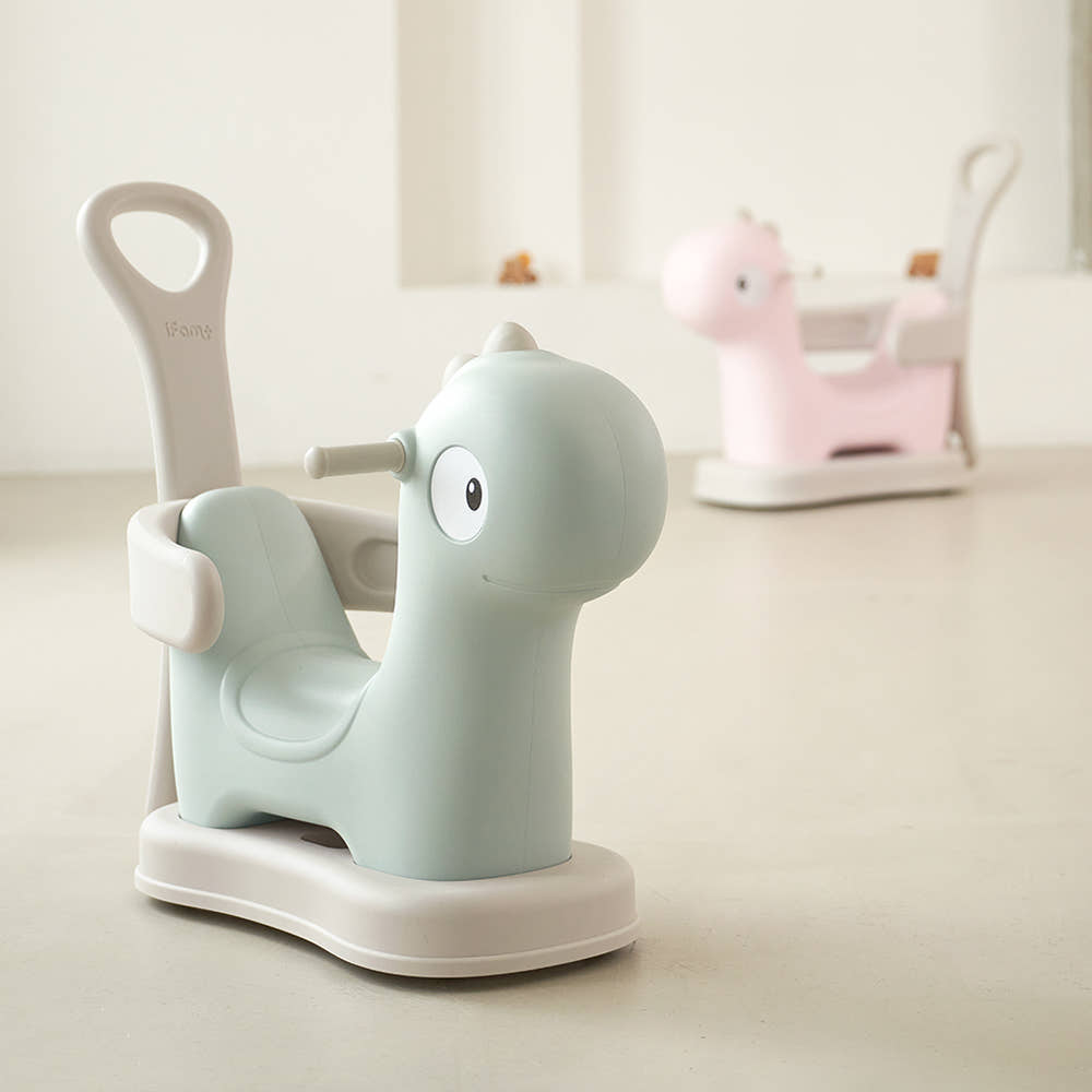 파미 공룡 무소음 붕붕카 스프링카 세트