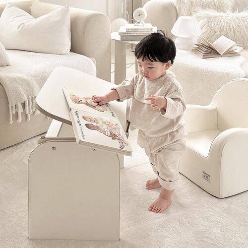 유아 독서대 테이블-유압수대