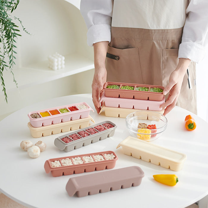 퍼기 이중밀폐 이유식큐브 1P (4구/6구/12구)