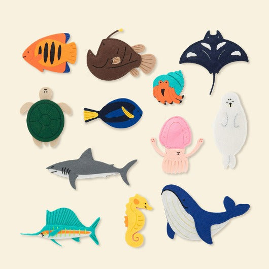 Sea Animal Felt Collection