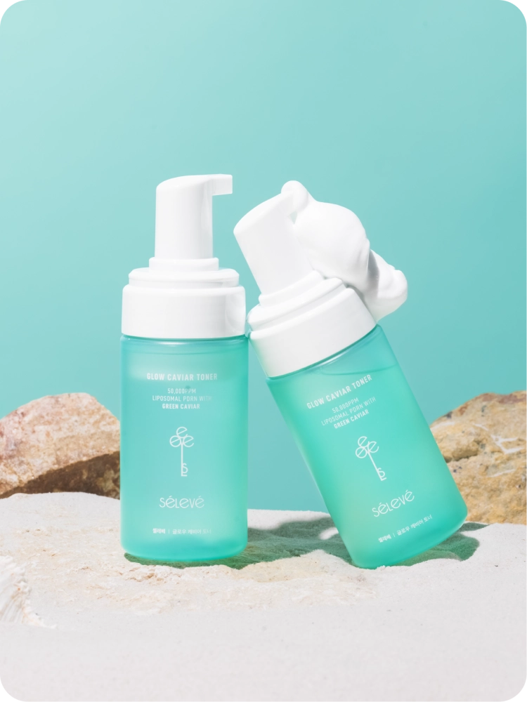 셀레베 Glow Caviar Bubble Toner