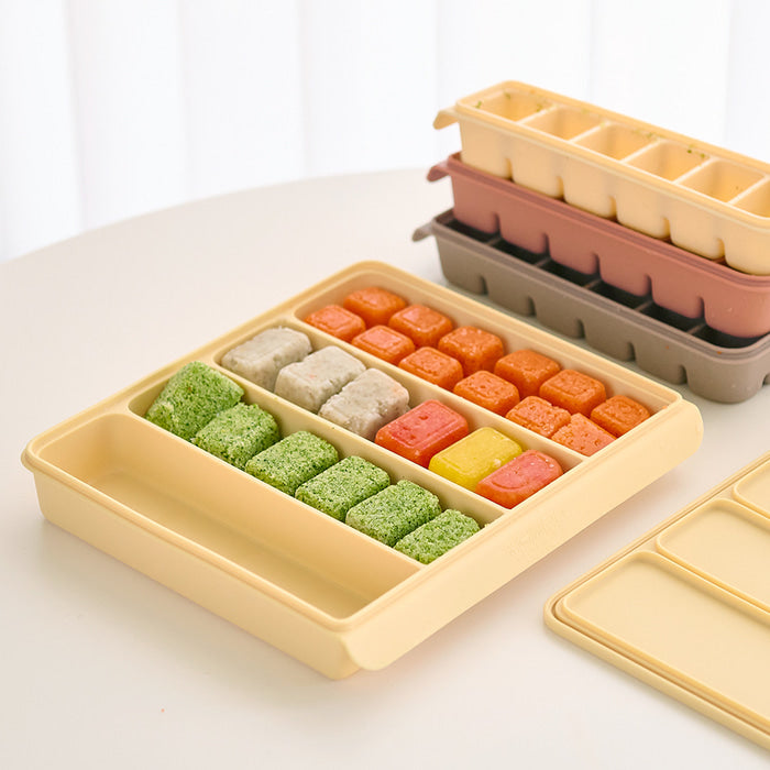 퍼기 이중 밀폐 큐브 다담아 보관용기