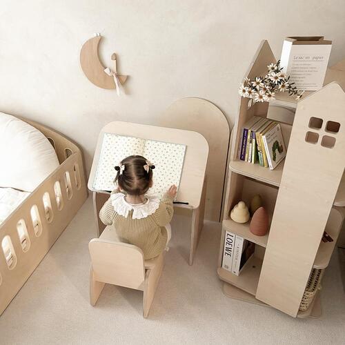 유아 독서대 테이블-유압수대