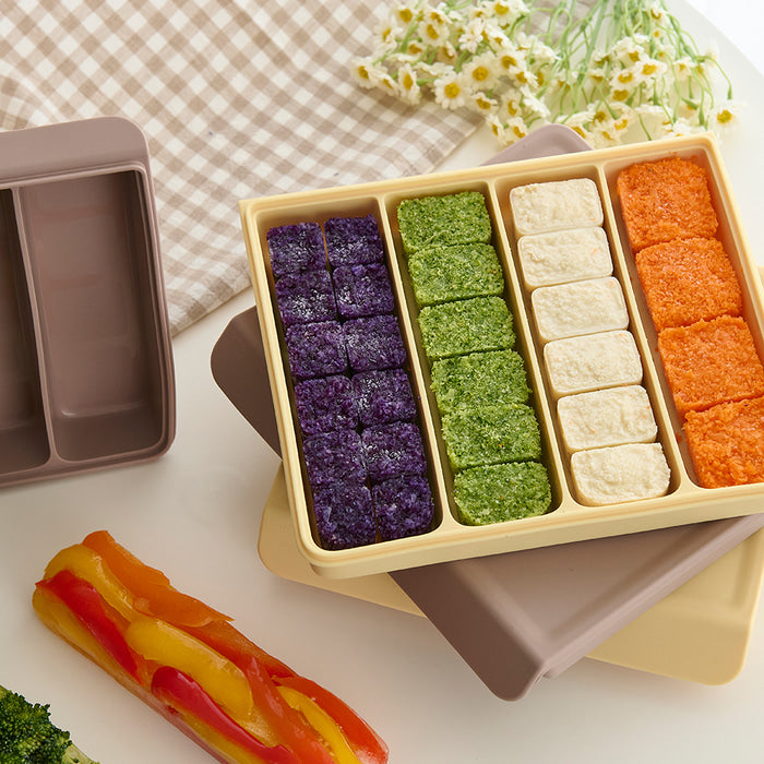 퍼기 이중 밀폐 큐브 다담아 보관용기