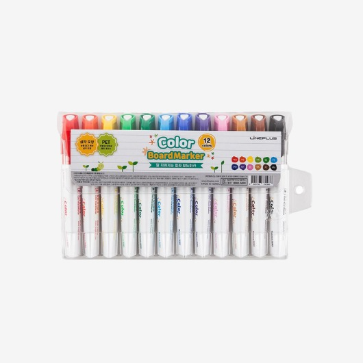 Color Board Marker Set (12 colors)