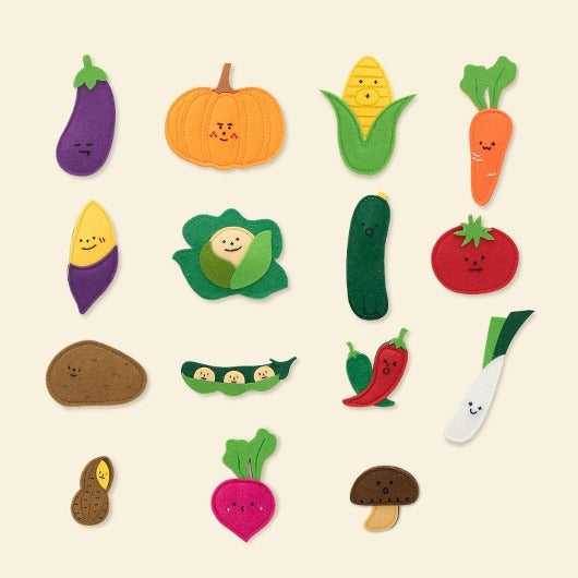 Vegetable Felt Collection