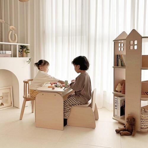 유아 독서대 테이블-유압수대