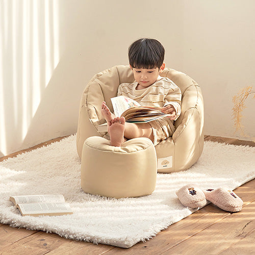 모데즈 아기쇼파 유아빈백소파 아기빈백 스툴 세트