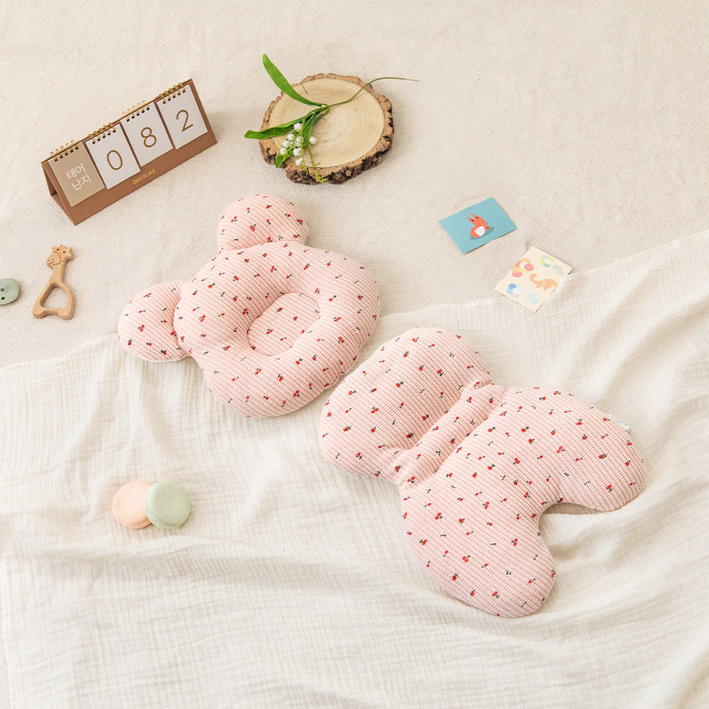 에시앙 범보의자 와플베어 2종세트(베개+라이너)