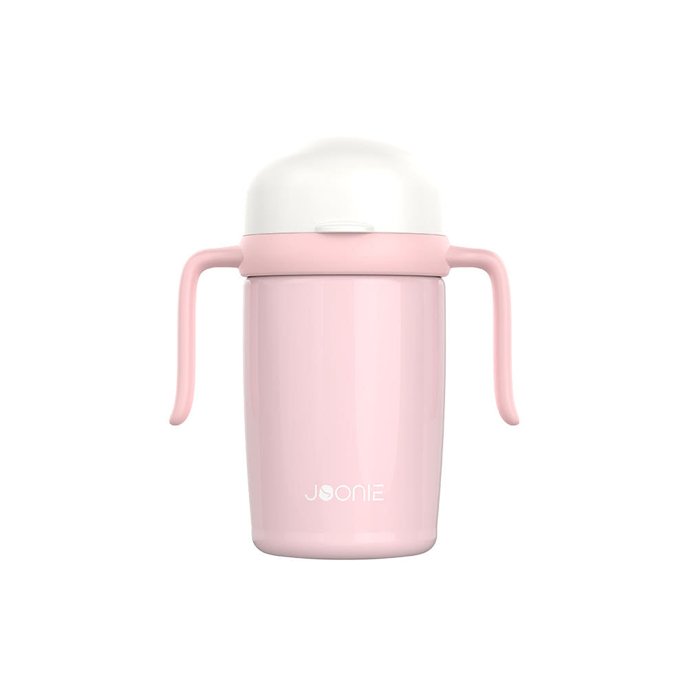 주니 스테인리스 자기주도 물컵 2세대 240ml 뚜껑일체형