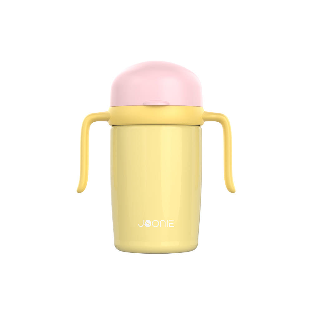 주니 스테인리스 자기주도 물컵 2세대 240ml 뚜껑일체형