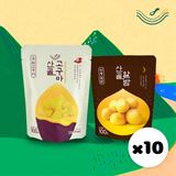 (대) 산골 알밤 10봉 + 산골 고구마 10봉