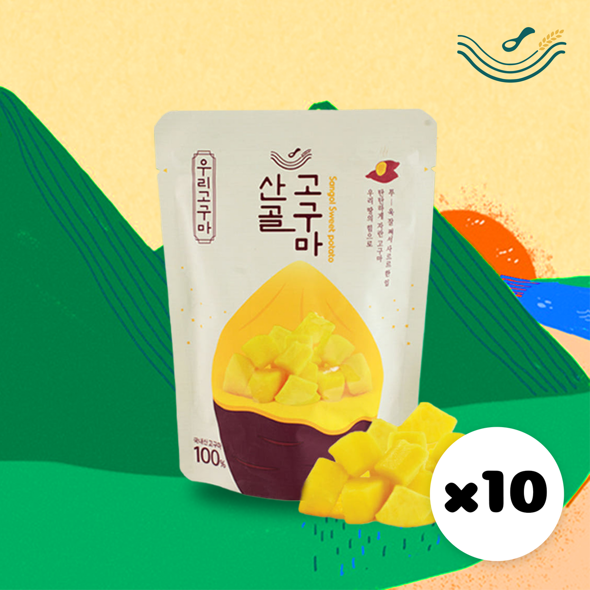 [소량] 산골 고구마 10봉