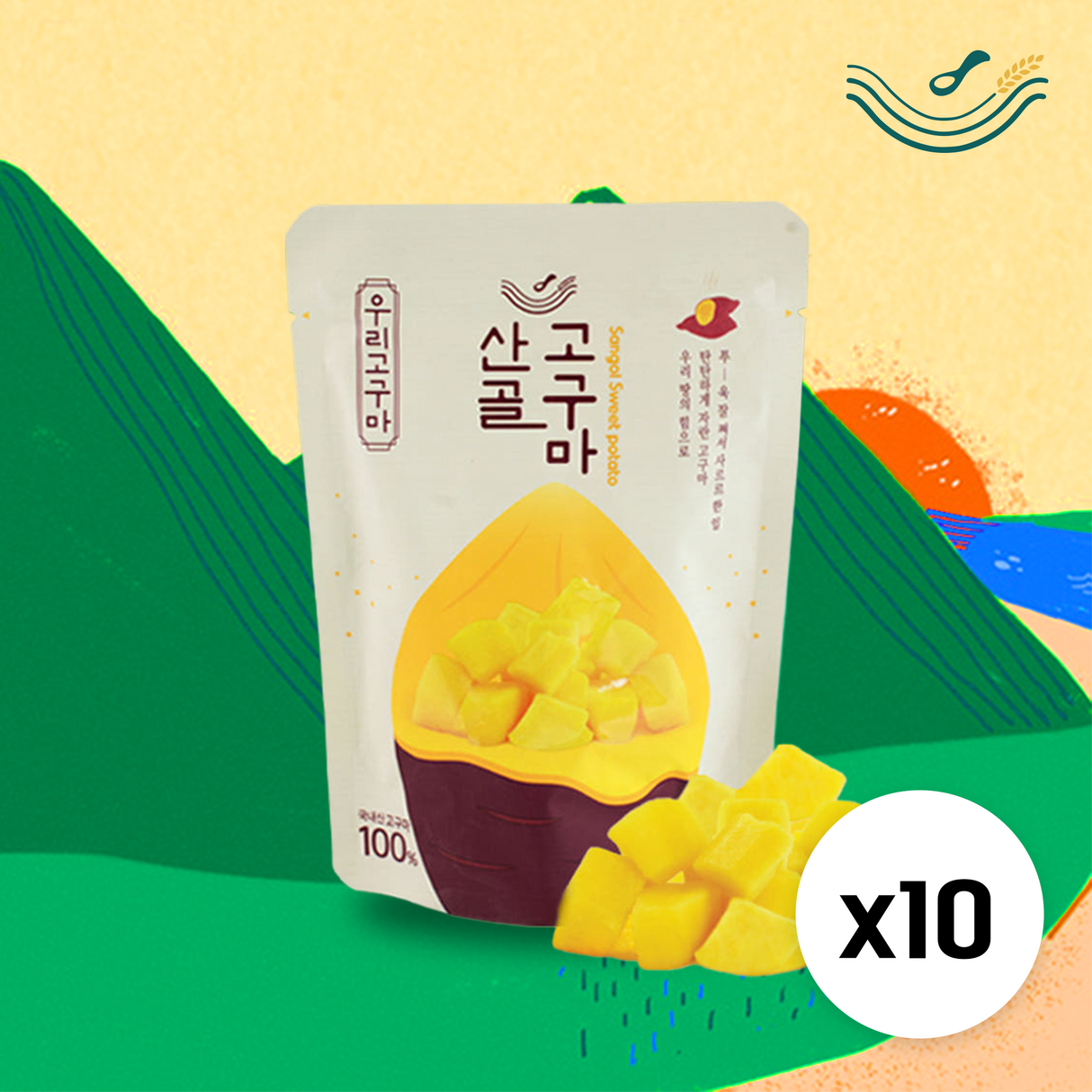[소량] 산골 고구마 10봉
