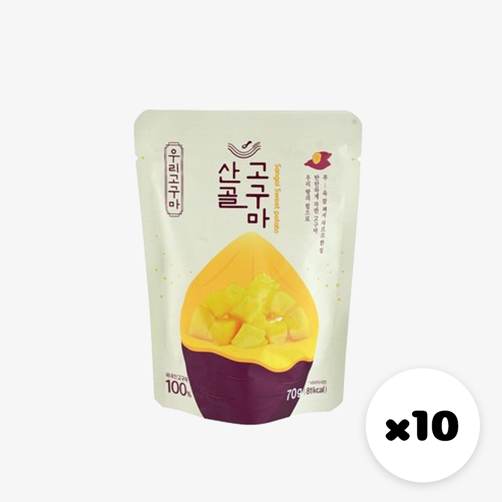 [소량] 산골 고구마 10봉