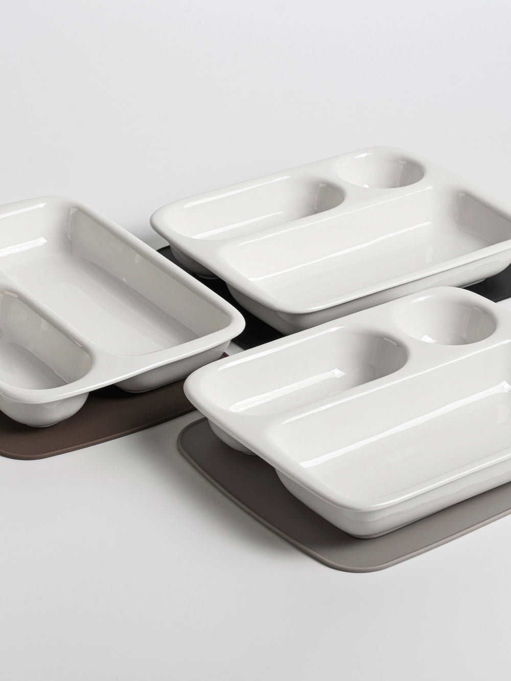 RMS Ceramic Plate 3 Section (실리콘 매트 포함)