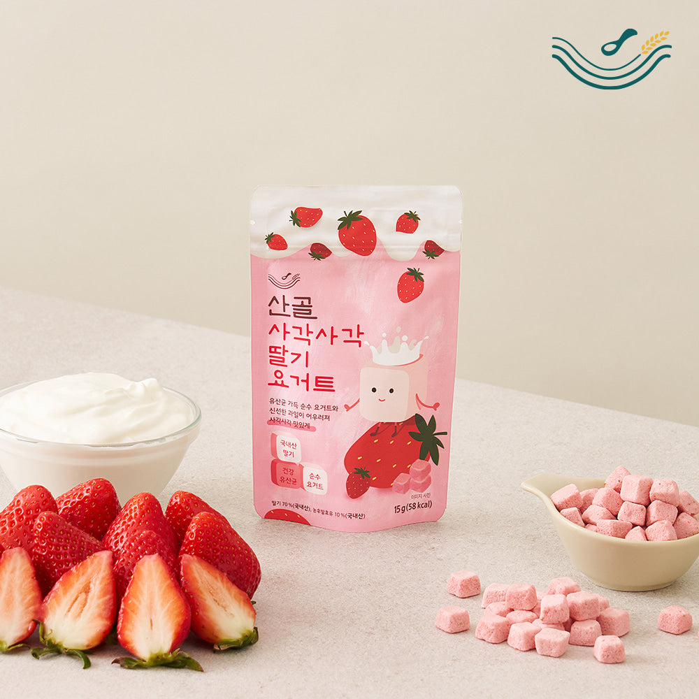 [소량] 산골 사각사각요거트 20봉