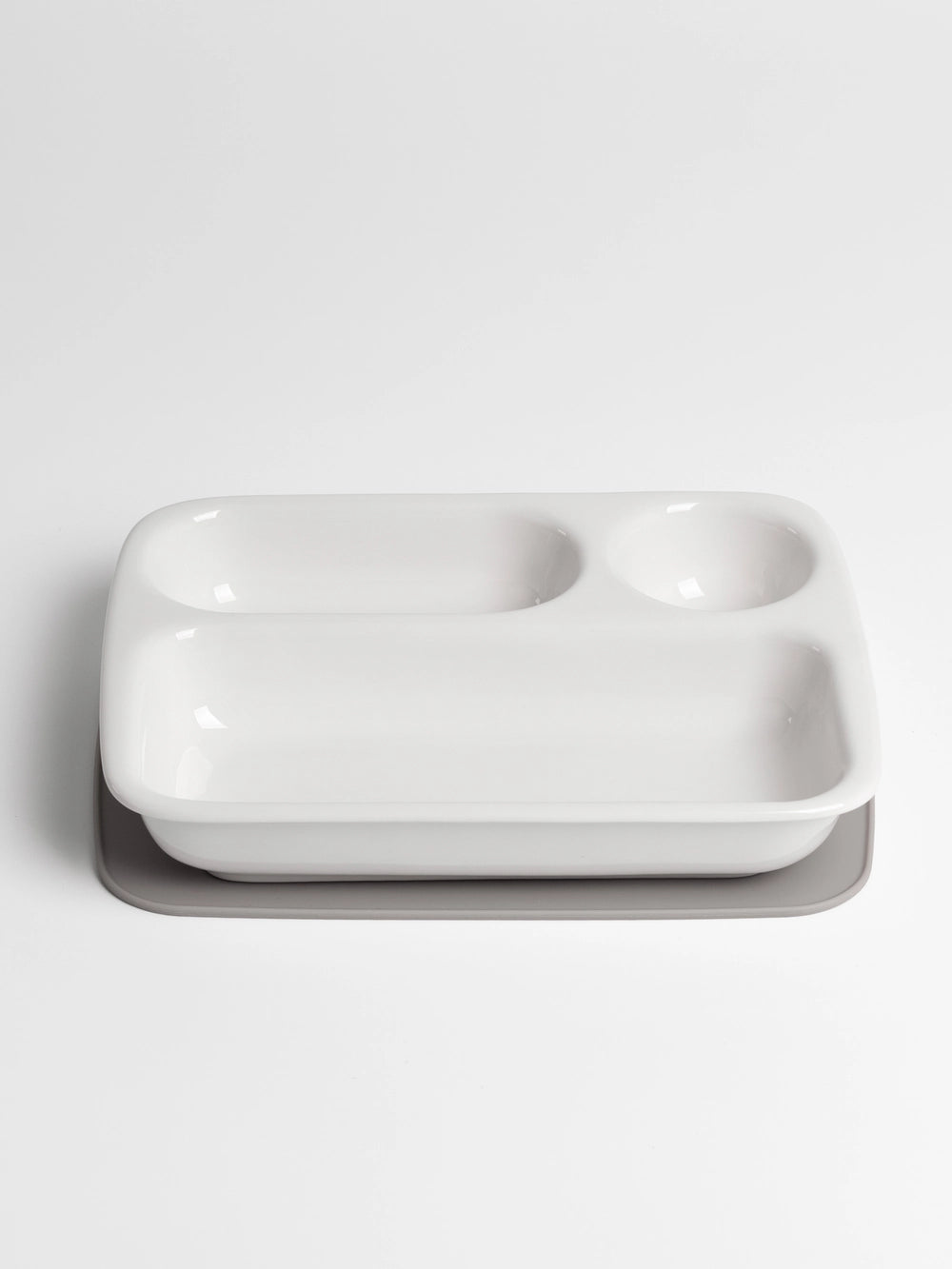 RMS Ceramic Plate 3 Section (실리콘 매트 포함)