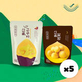 (소) 산골 알밤 5봉 + 산골 고구마 5봉