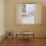 [르파파] 2인용 쁘띠머블 자작 원목 아기 유아 책상 의자 테이블 세트 STEP 2