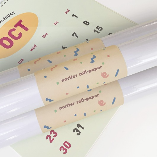 노리터 롤페이퍼 리필용지 (2+1)set