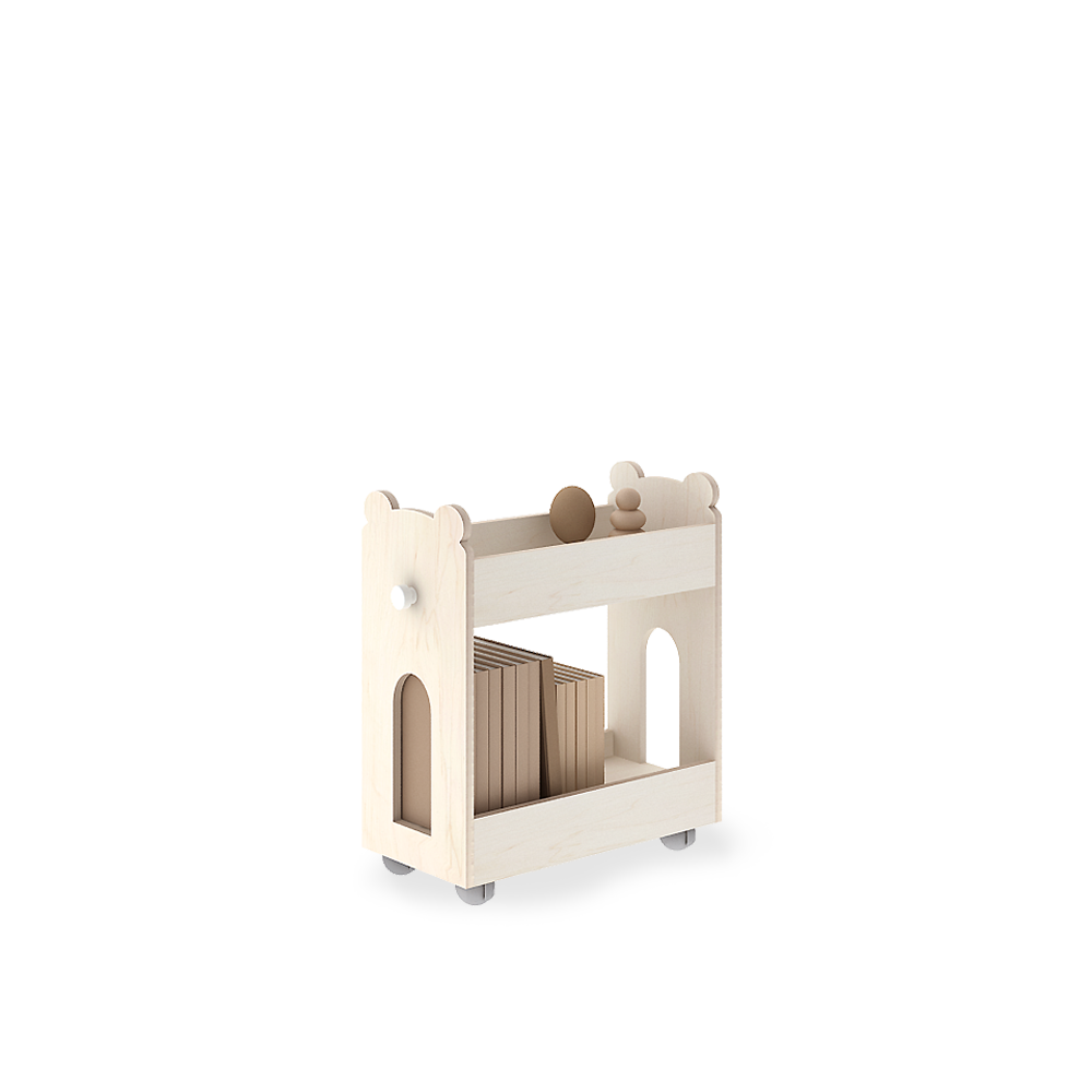 밀리엔스 베어 북카트