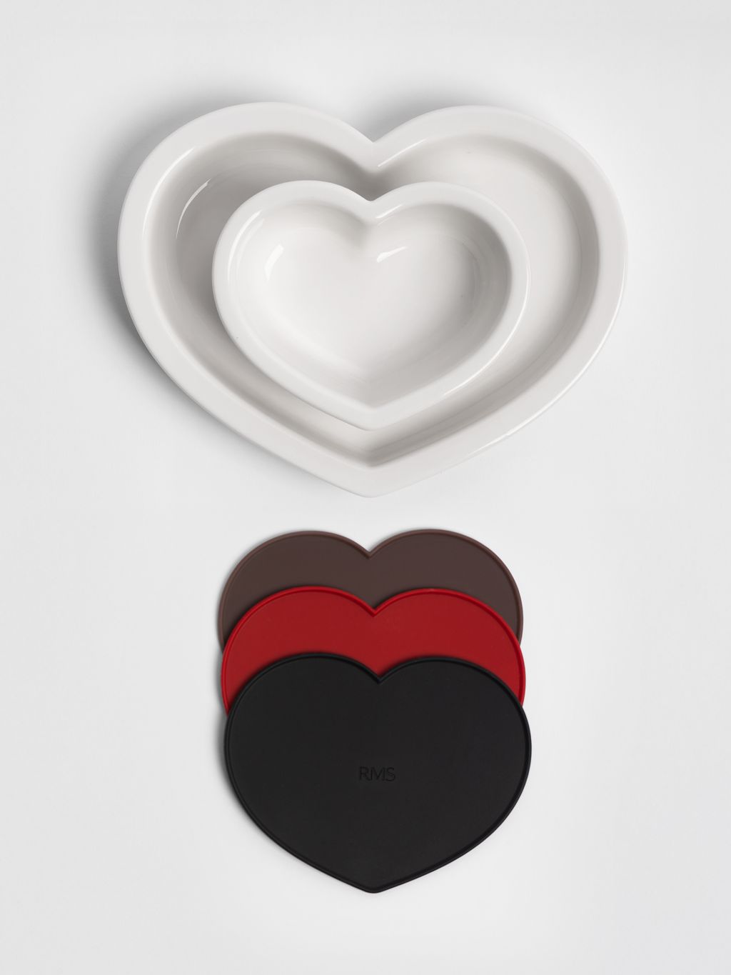 RMS Heart Searies Set (Bowl+Plate+Coaster 3장)