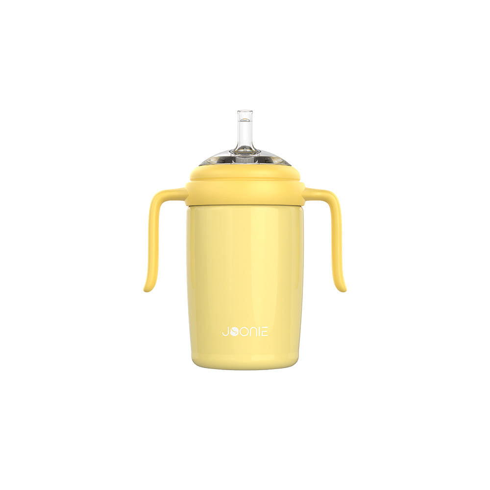 주니 스테인리스 빨대컵 2세대 240ml 뚜껑일체형