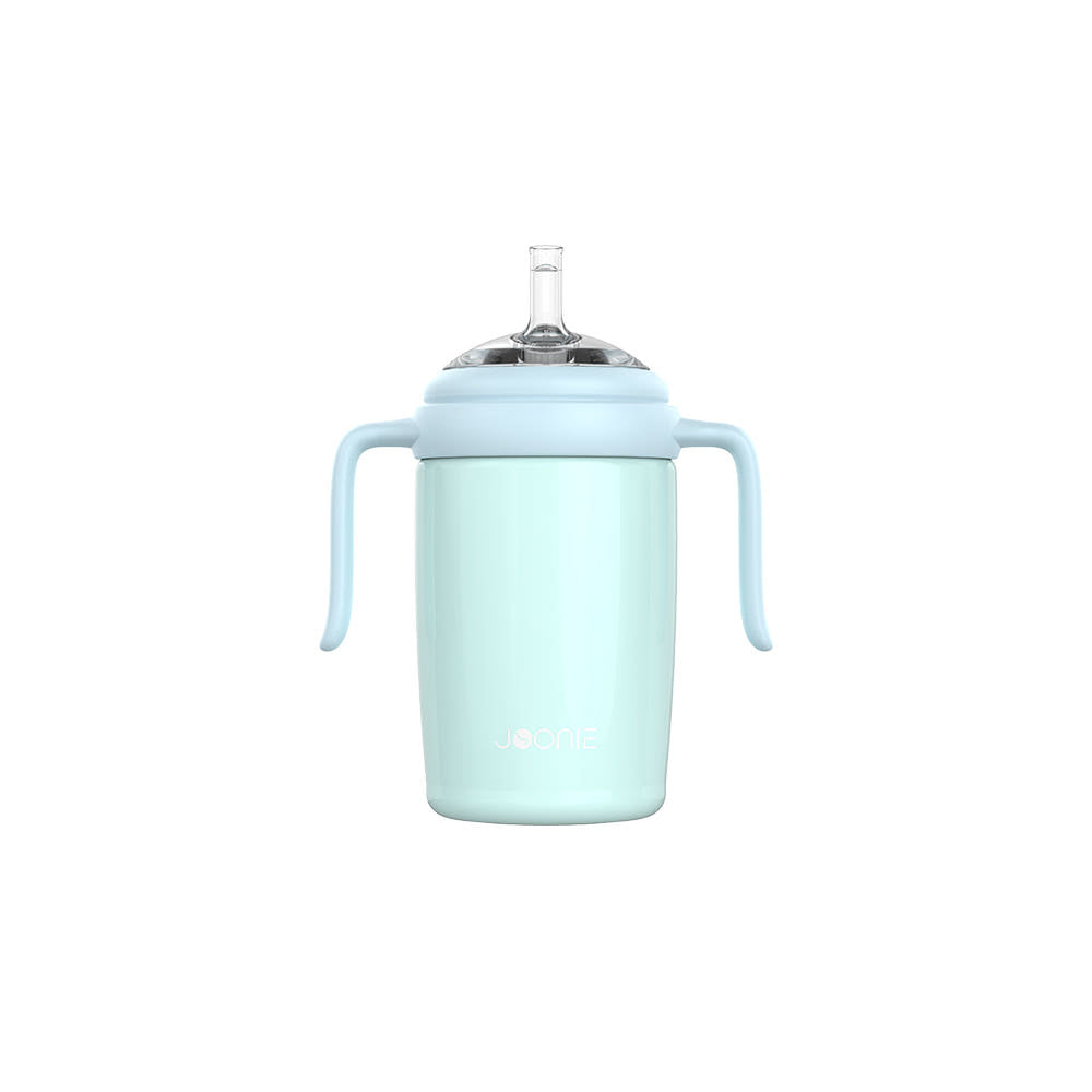 주니 스테인리스 빨대컵 2세대 240ml 뚜껑일체형