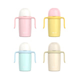 주니 스테인리스 빨대컵 2세대 240ml 뚜껑일체형