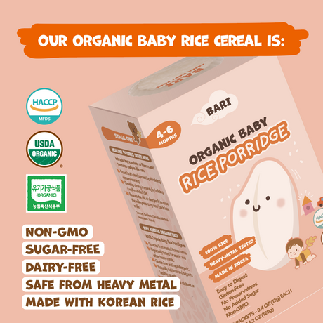 BARI Organic Rice Porridge Stage 1 (4~6개월)