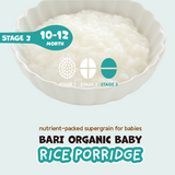 BARI Organic Rice Porridge - Full Package (쌀가루 10박스 + Gift 티백 6봉)