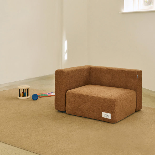Row sofa , Boucle (Brown)
