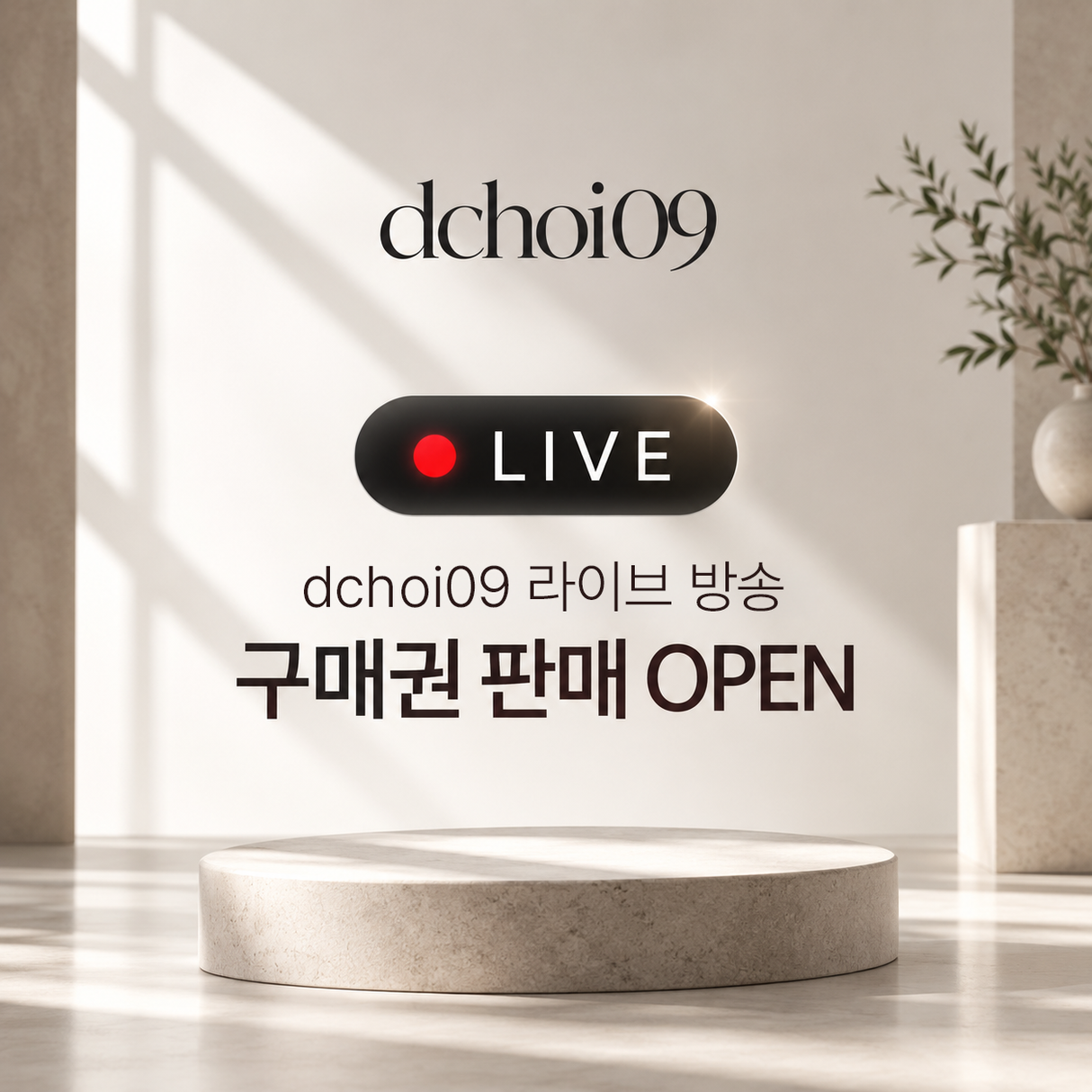 dchoi09 라방 구매권
