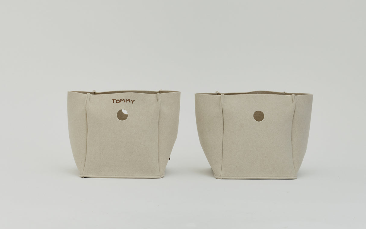 Original Felt Basket (ivory)